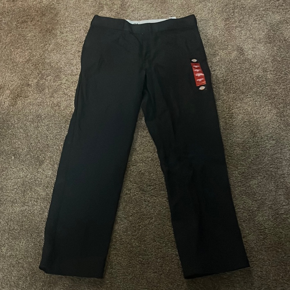 Black Dickies work pants